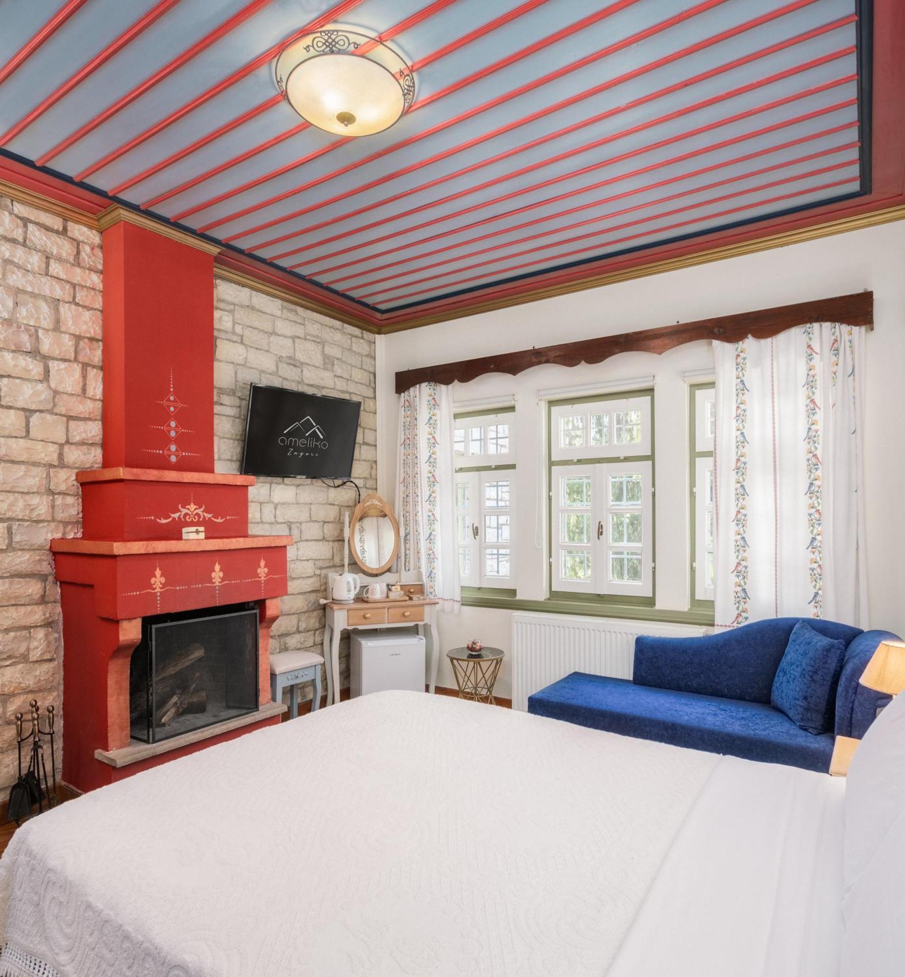 Ameliko Zagori Hotel Ano Pedina Quarto foto